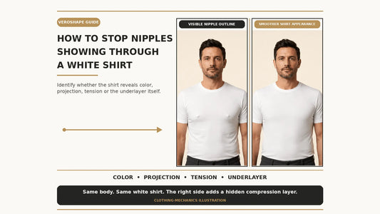 How to Stop Nipples Showing Through a White Shirt