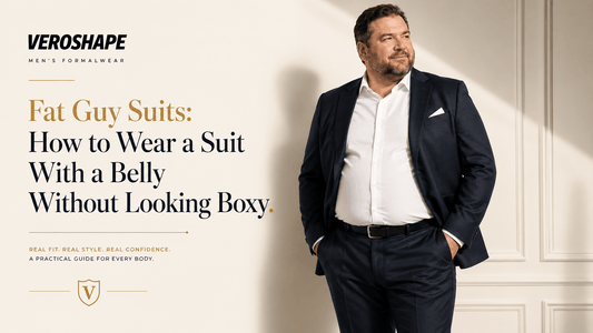 Fat Guy Suits: How to Wear a Suit With a Belly Without Looking Boxy