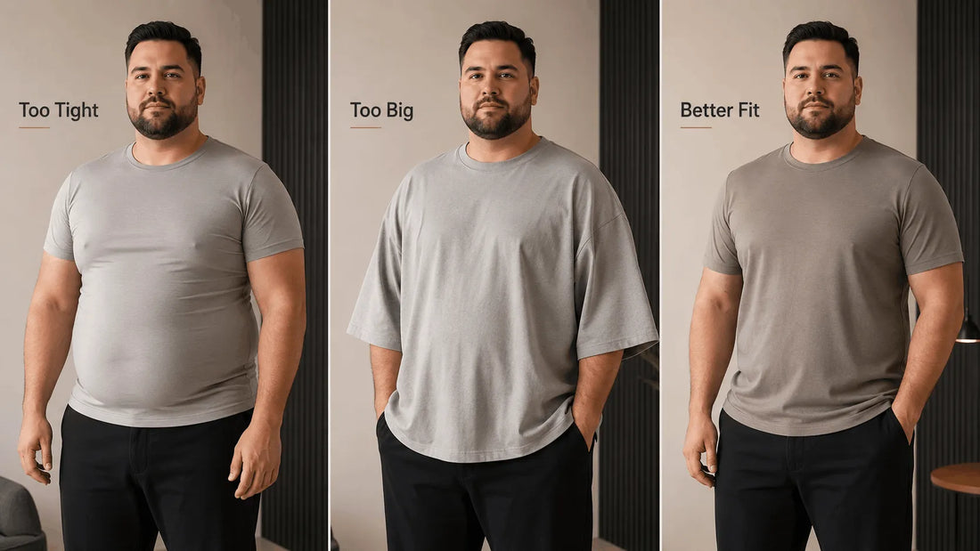 Style Guide for Bigger Men: Better-Fitting Tops in 2026